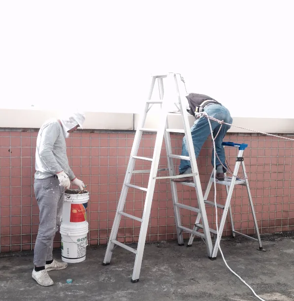 桃園友隆科技大樓落地窗防水|舊站施工記錄