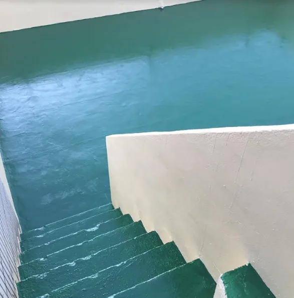 桃園中壢富裕街社區屋頂防水|舊站施工記錄
