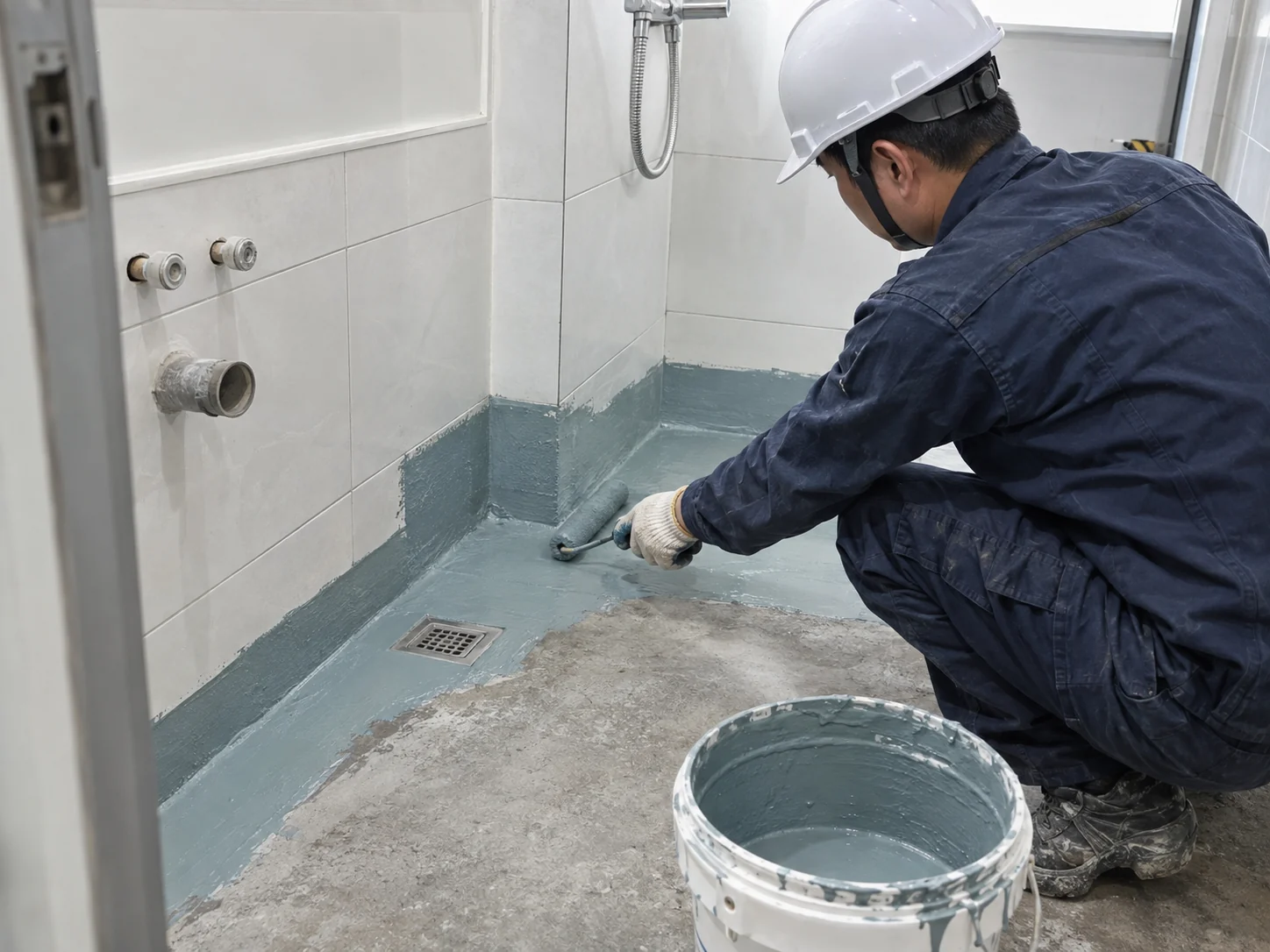 成捷防水工程 浴室防水服務示意照片