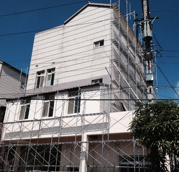 平鎮中興路建築側面外牆照片